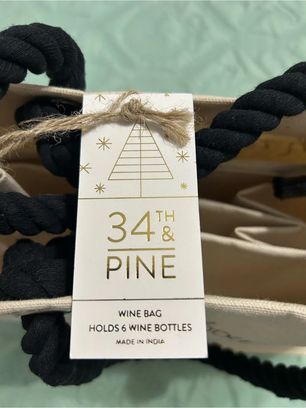 34th and Pine beige canvas